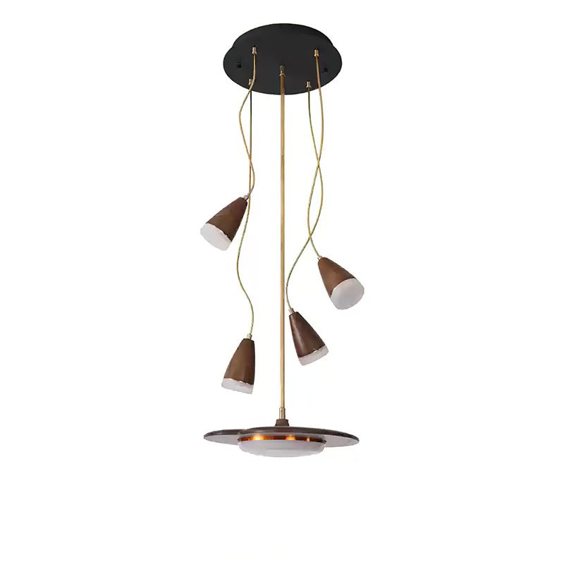 Calder Blossom Chandelier - Elegant Design with Adjustable Height & LE