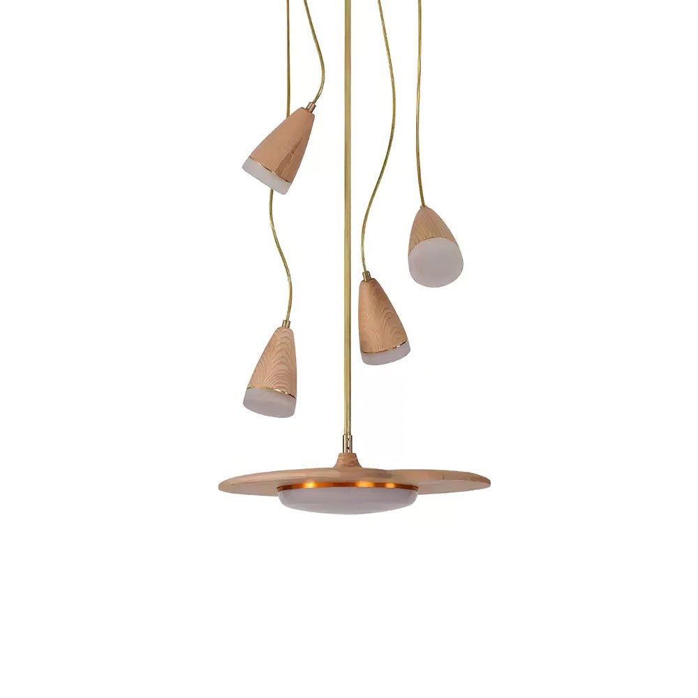 Calder Blossom Chandelier - Elegant Design with Adjustable Height & LE