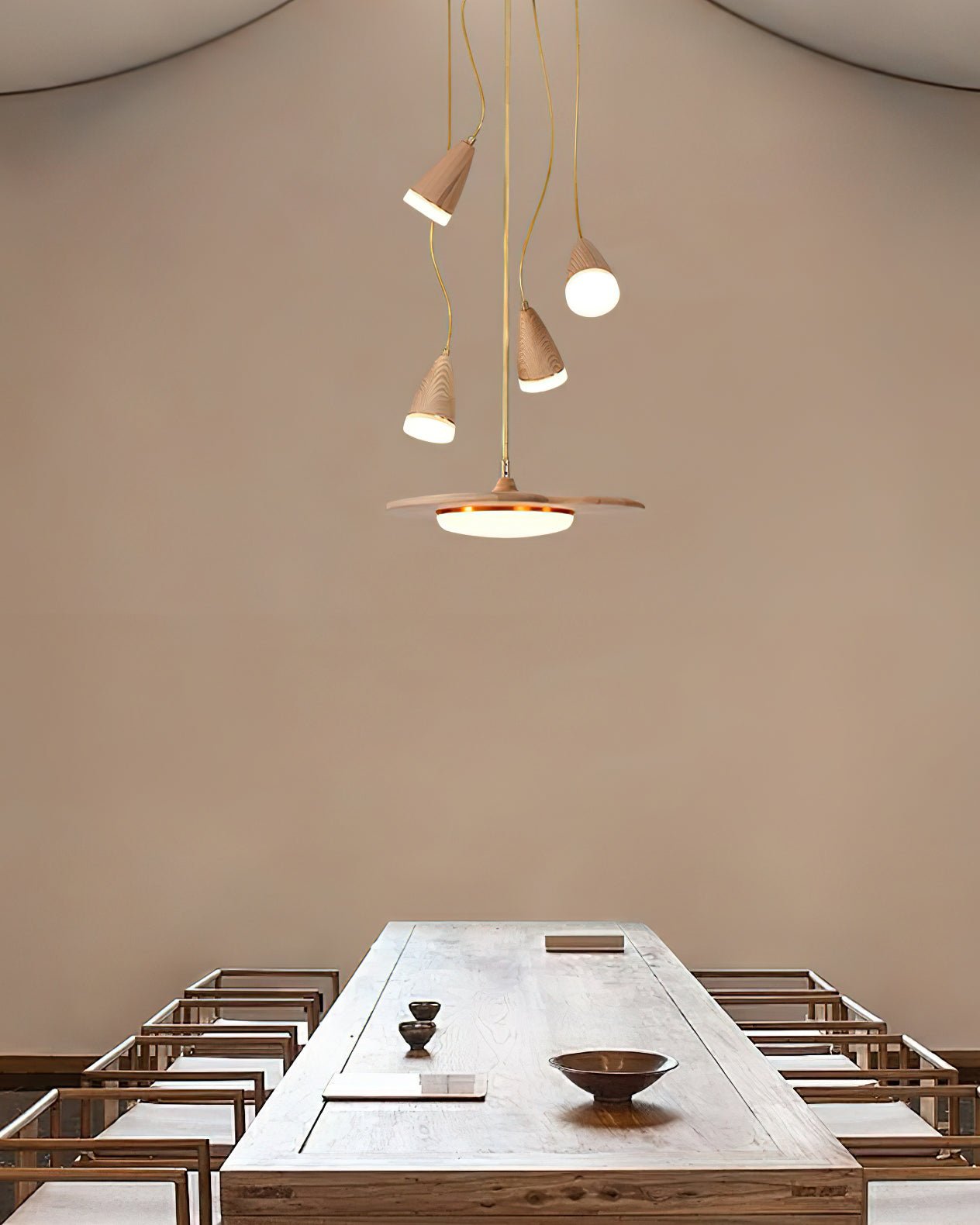 Calder Blossom Chandelier - Elegant Design with Adjustable Height & LE