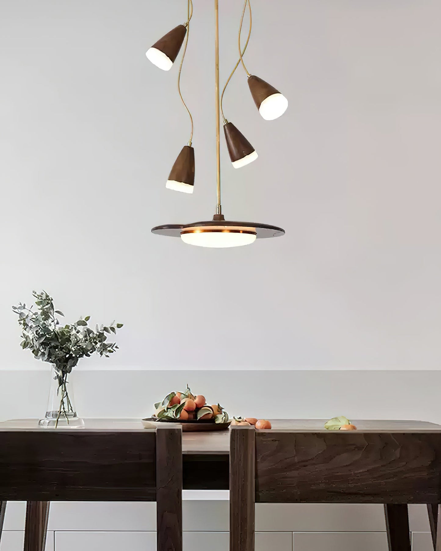 Calder Blossom Chandelier - Elegant Design with Adjustable Height & LE
