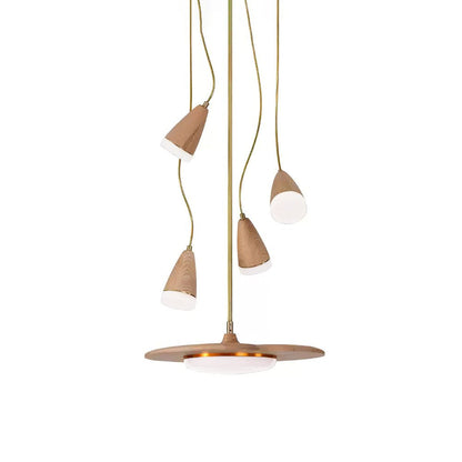 Calder Blossom Chandelier - Elegant Design with Adjustable Height & LE