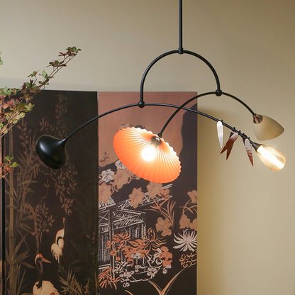 Calibra Mobile Chandelier - Adjustable Height, Energy-Efficient LED Li
