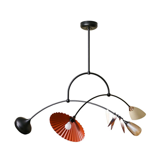 Calibra Mobile Chandelier - Adjustable Height, Energy-Efficient LED Li