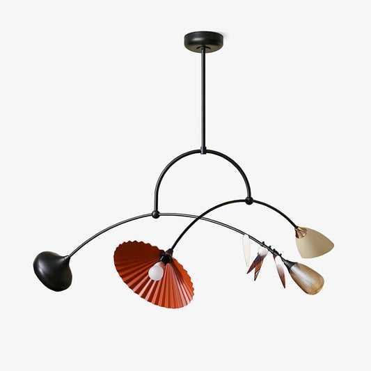 Calibra Mobile Chandelier - Adjustable Height, Energy-Efficient LED Li