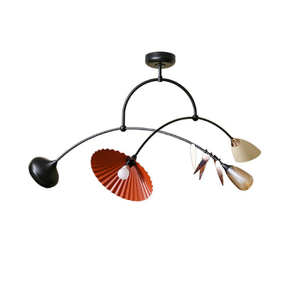 Calibra Mobile Chandelier - Adjustable Height, Energy-Efficient LED Li