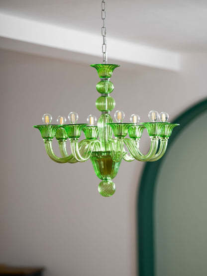 Calle Rafina Chandelier - Elegant Design with Adjustable Height & LED