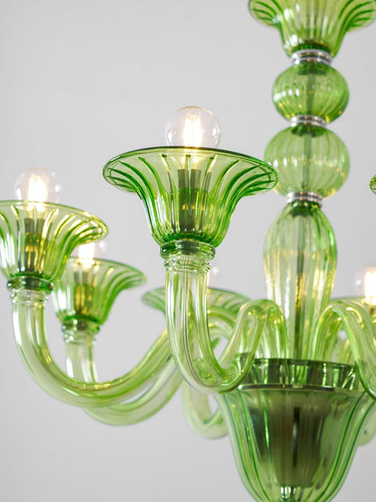 Calle Rafina Chandelier - Elegant Design with Adjustable Height & LED