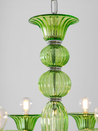 Calle Rafina Chandelier - Elegant Design with Adjustable Height & LED