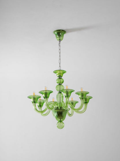 Calle Rafina Chandelier - Elegant Design with Adjustable Height & LED