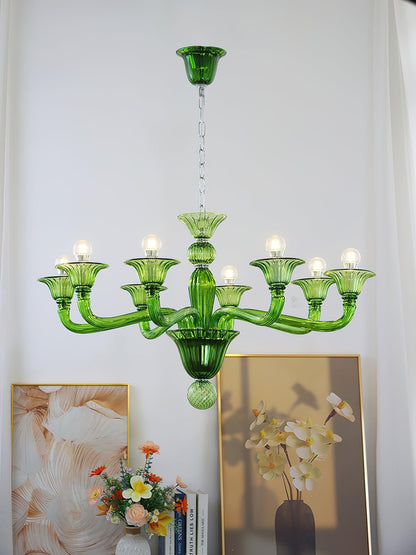 Calle Rafina Chandelier - Elegant Design with Adjustable Height & LED