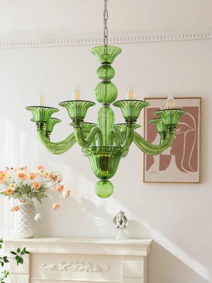Calle Rafina Chandelier - Elegant Design with Adjustable Height & LED