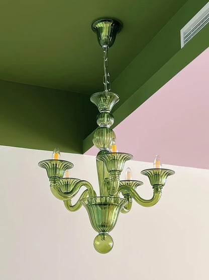 Calle Rafina Chandelier - Elegant Design with Adjustable Height & LED