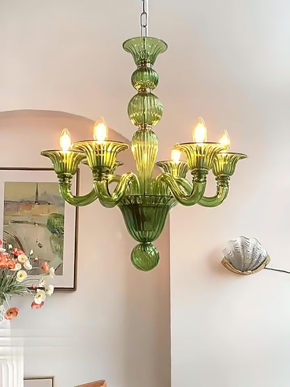 Calle Rafina Chandelier - Elegant Design with Adjustable Height & LED