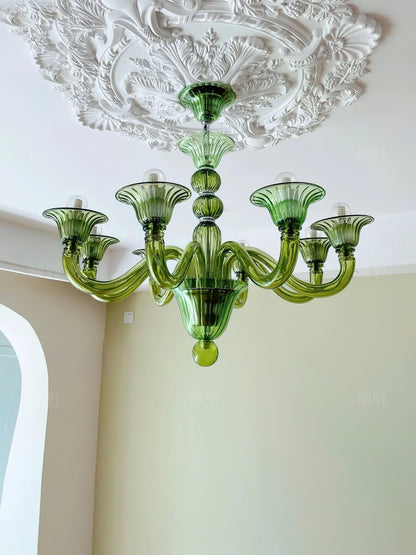 Calle Rafina Chandelier - Elegant Design with Adjustable Height & LED