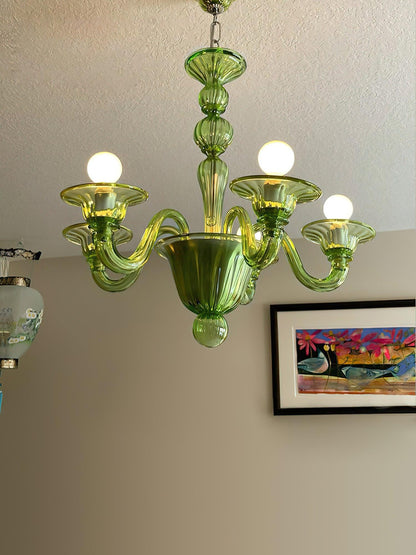 Calle Rafina Chandelier - Elegant Design with Adjustable Height & LED
