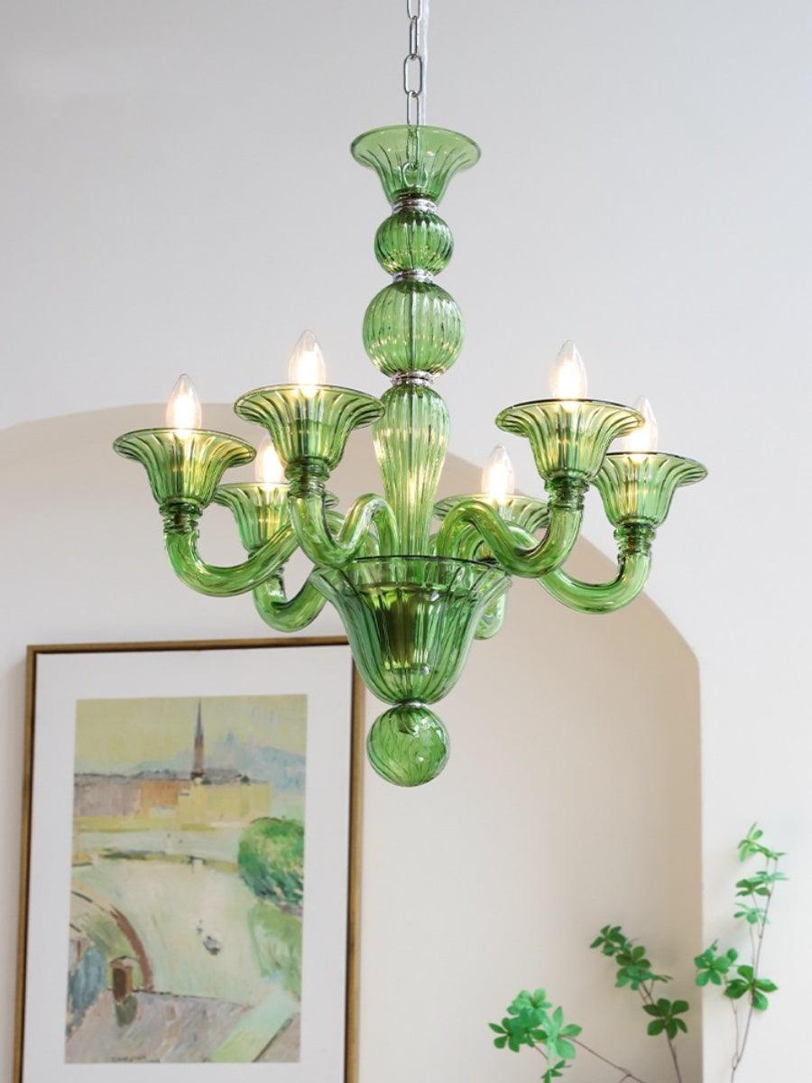 Calle Rafina Chandelier - Elegant Design with Adjustable Height & LED