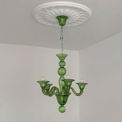 Calle Rafina Chandelier - Elegant Design with Adjustable Height & LED