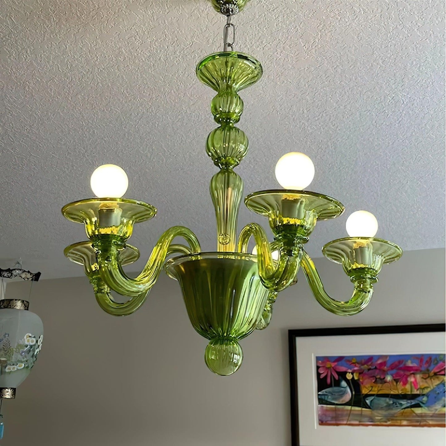 Calle Rafina Chandelier - Elegant Design with Adjustable Height & LED