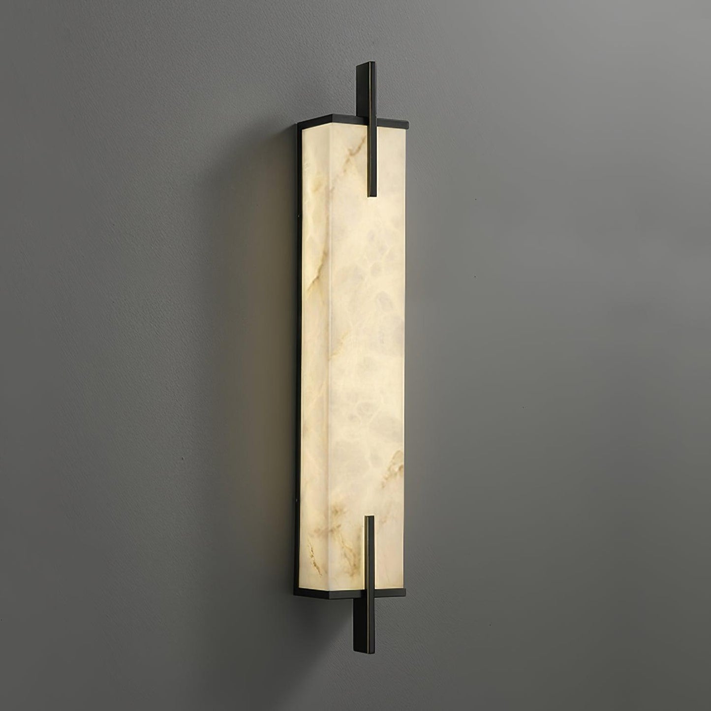 Calliope Alabaster Wall Sconce - Elegant Design with Soft Glow Lightin