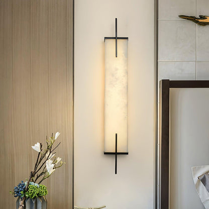 Calliope Alabaster Wall Sconce - Elegant Design with Soft Glow Lightin
