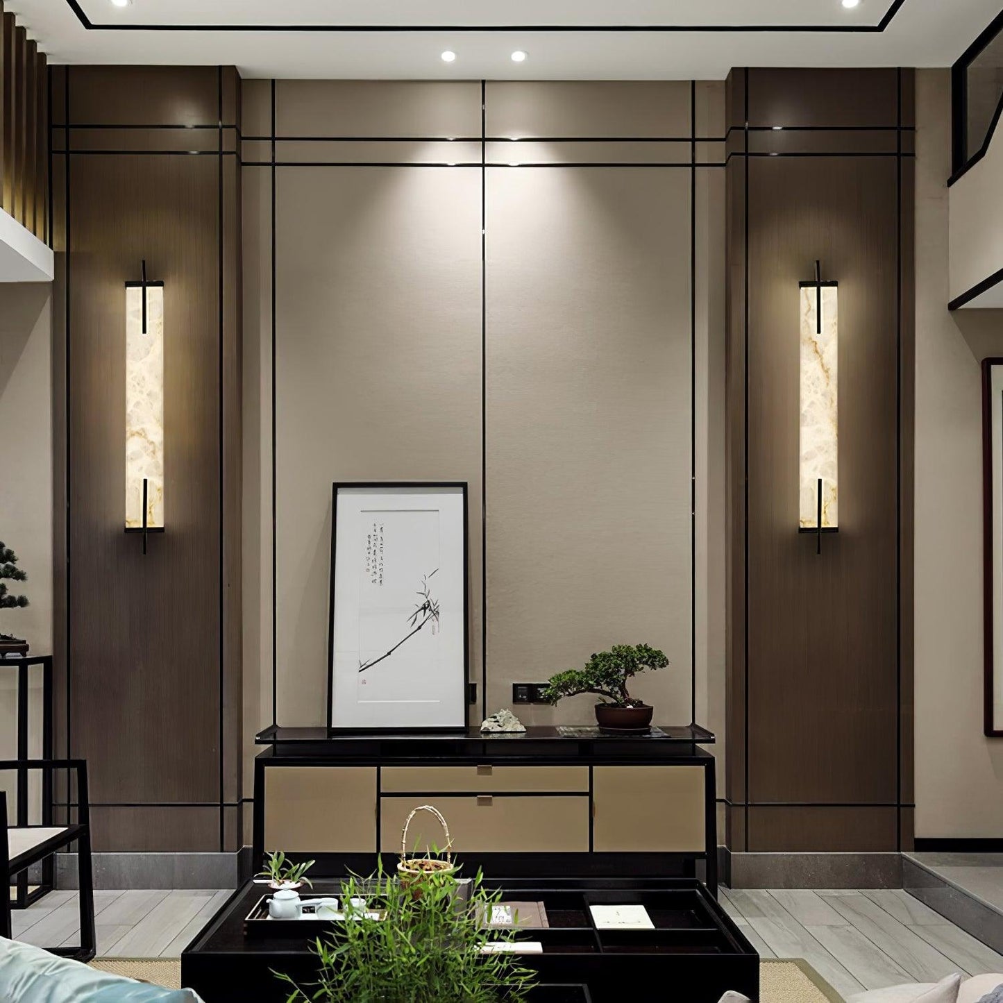 Calliope Alabaster Wall Sconce - Elegant Design with Soft Glow Lightin