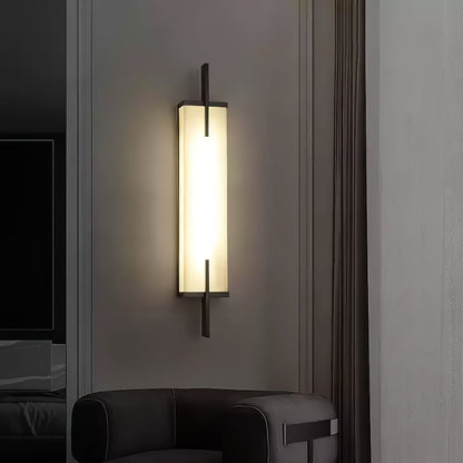 Calliope Alabaster Wall Sconce - Elegant Design with Soft Glow Lightin