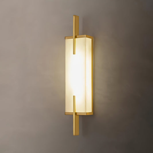 Calliope Alabaster Wall Sconce - Elegant Design with Soft Glow Lightin