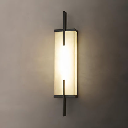 Calliope Alabaster Wall Sconce - Elegant Design with Soft Glow Lightin