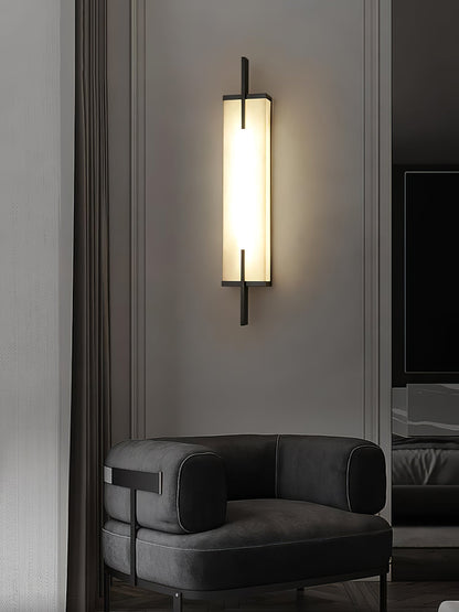 Calliope Alabaster Wall Sconce - Elegant Design with Soft Glow Lightin