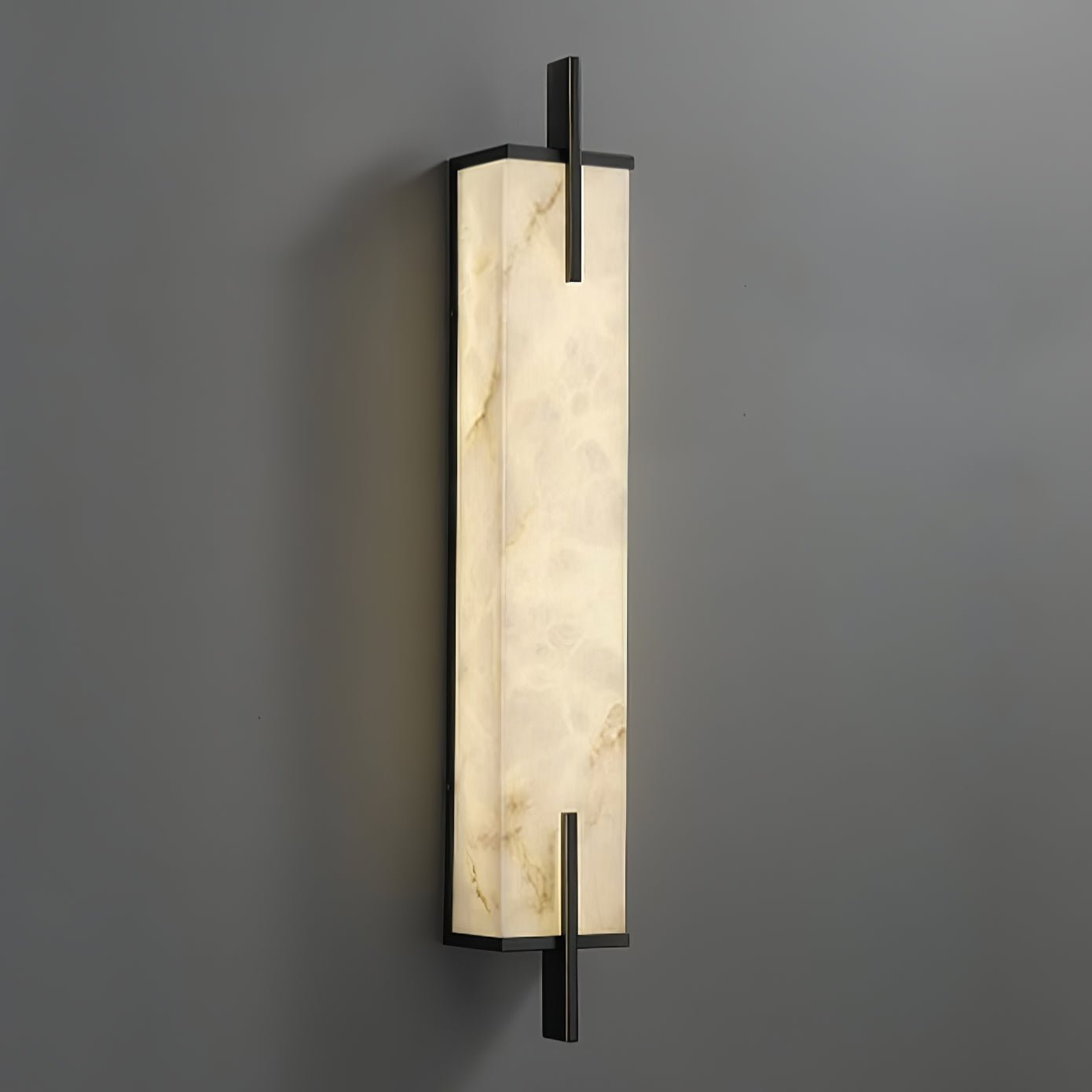 Calliope Alabaster Wall Sconce - Elegant Design with Soft Glow Lightin