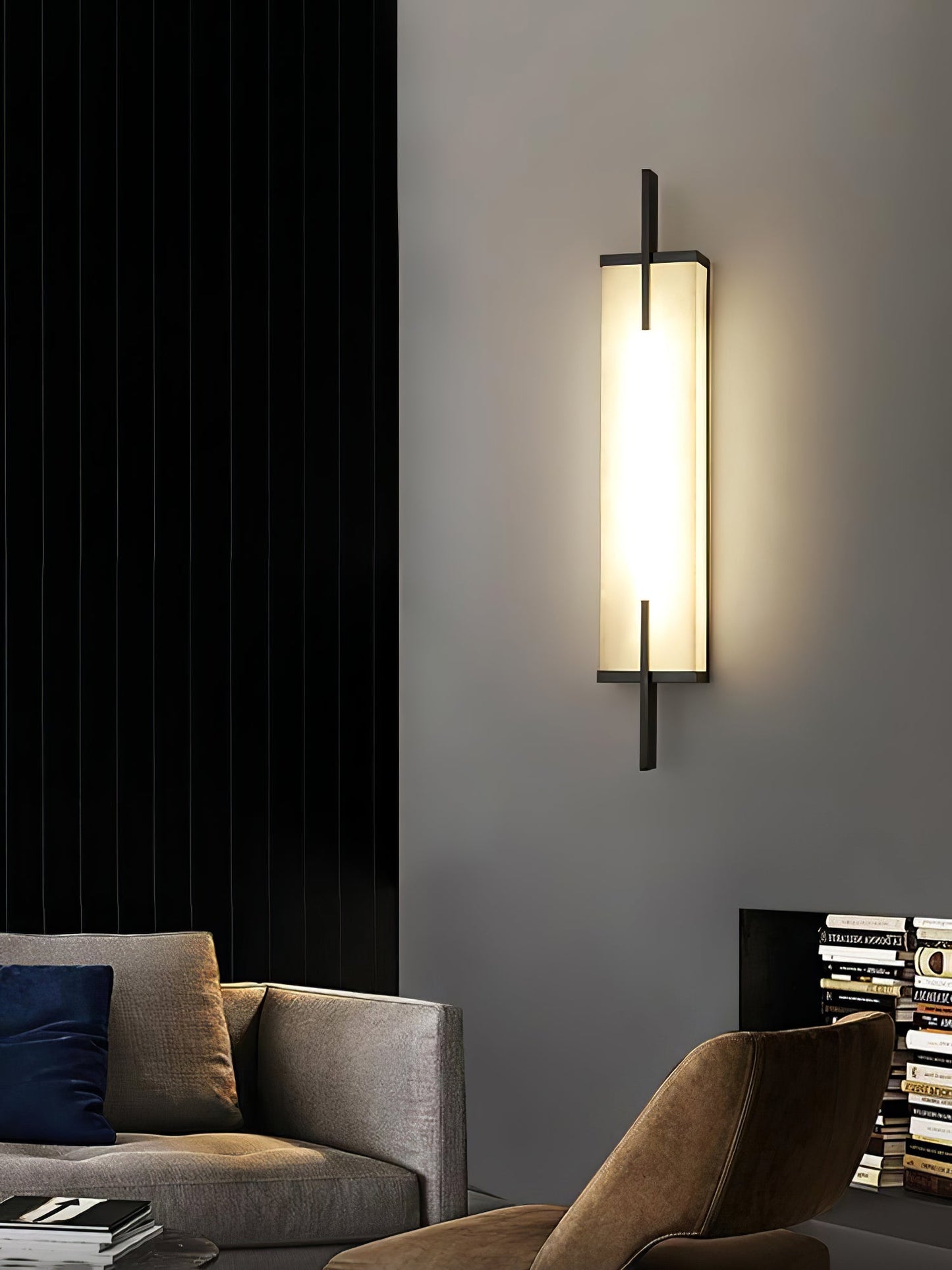 Calliope Alabaster Wall Sconce - Elegant Design with Soft Glow Lightin