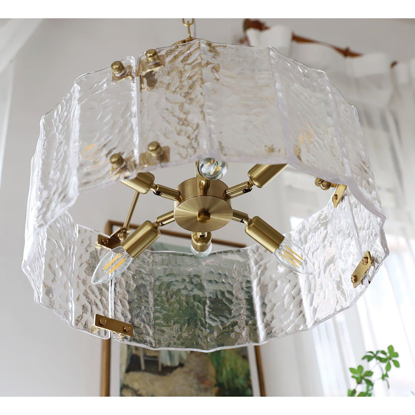 Calvert Chandelier - Elegant Lighting Fixture with Adjustable Height &