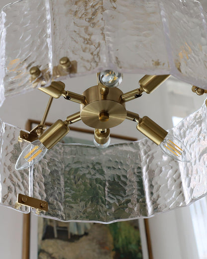 Calvert Chandelier - Elegant Lighting Fixture with Adjustable Height &