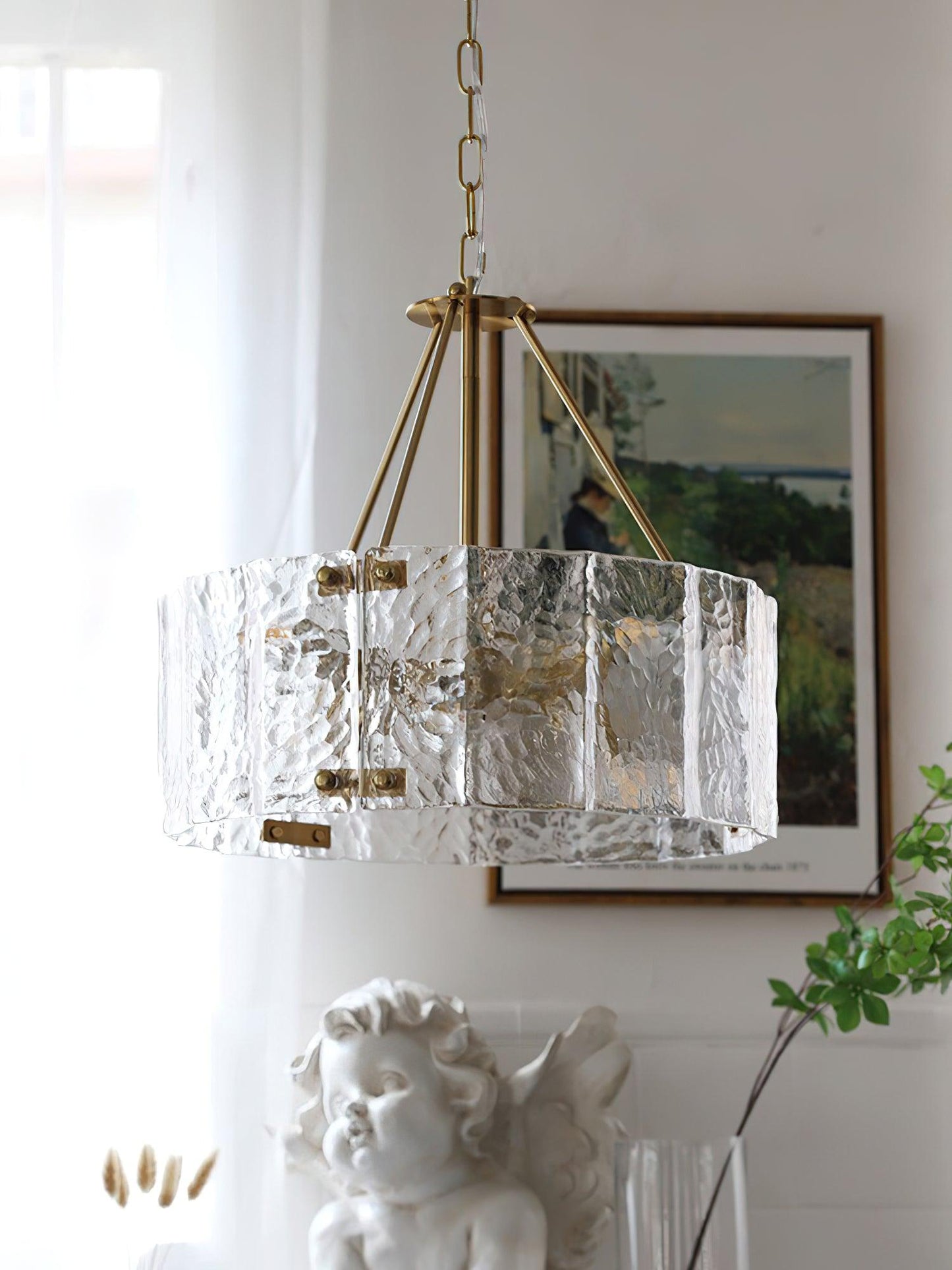 Calvert Chandelier - Elegant Lighting Fixture with Adjustable Height &