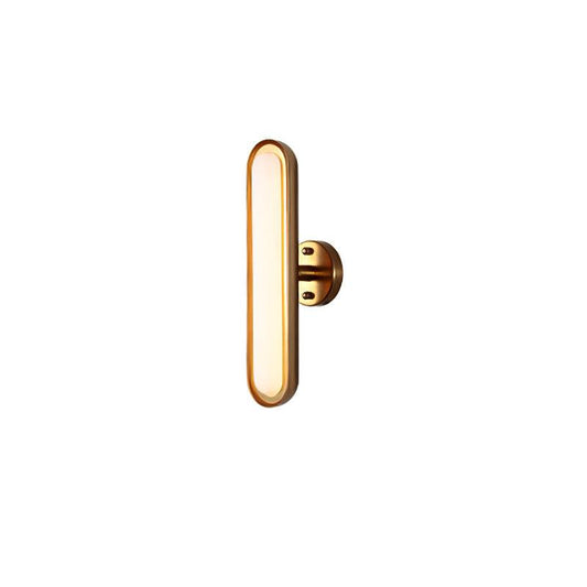 Capsule Wall Lamp - Modern Design with Adjustable Brightness & Energy