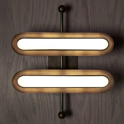 Capsule Wall Lamp - Modern Design with Adjustable Brightness & Energy
