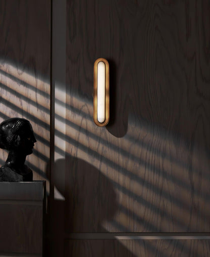Capsule Wall Lamp - Modern Design with Adjustable Brightness & Energy