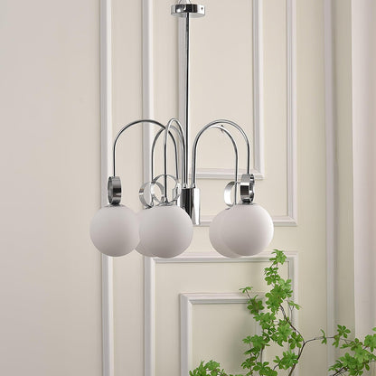 Carisa Collection Modern Chandelier with Adjustable Brightness & Elega