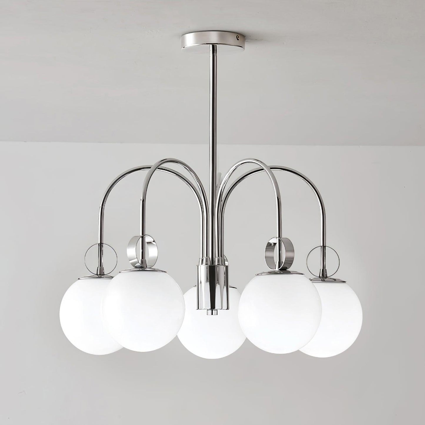 Carisa Collection Modern Chandelier with Adjustable Brightness & Elega