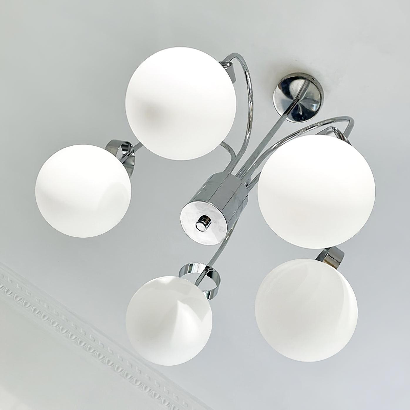 Carisa Collection Modern Chandelier with Adjustable Brightness & Elega