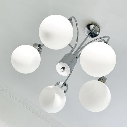 Carisa Collection Modern Chandelier with Adjustable Brightness & Elega