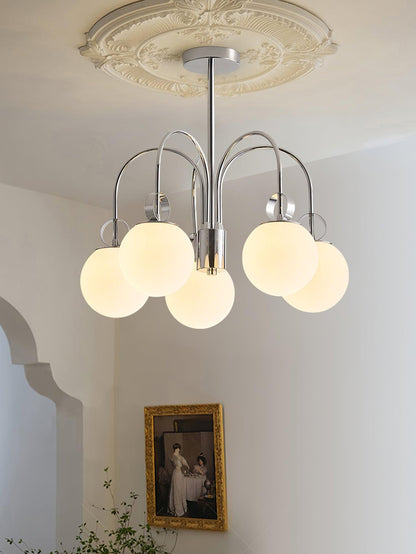 Carisa Collection Modern Chandelier with Adjustable Brightness & Elega