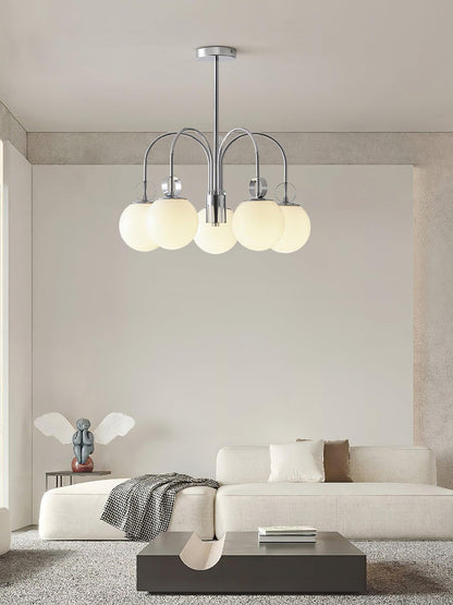 Carisa Collection Modern Chandelier with Adjustable Brightness & Elega