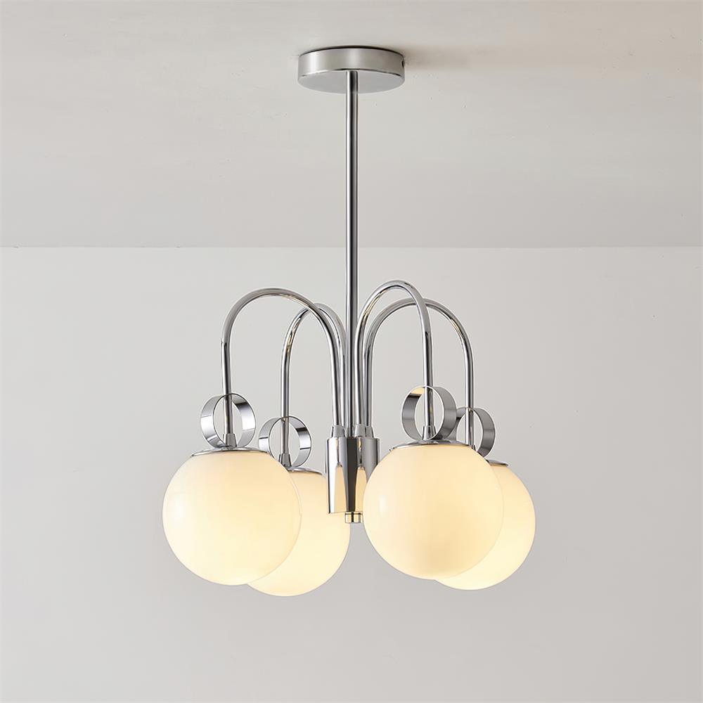 Carisa Collection Modern Chandelier with Adjustable Brightness & Elega
