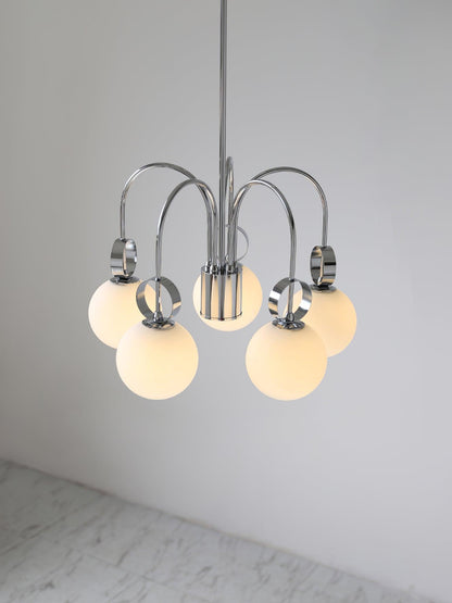 Carisa Collection Modern Chandelier with Adjustable Brightness & Elega