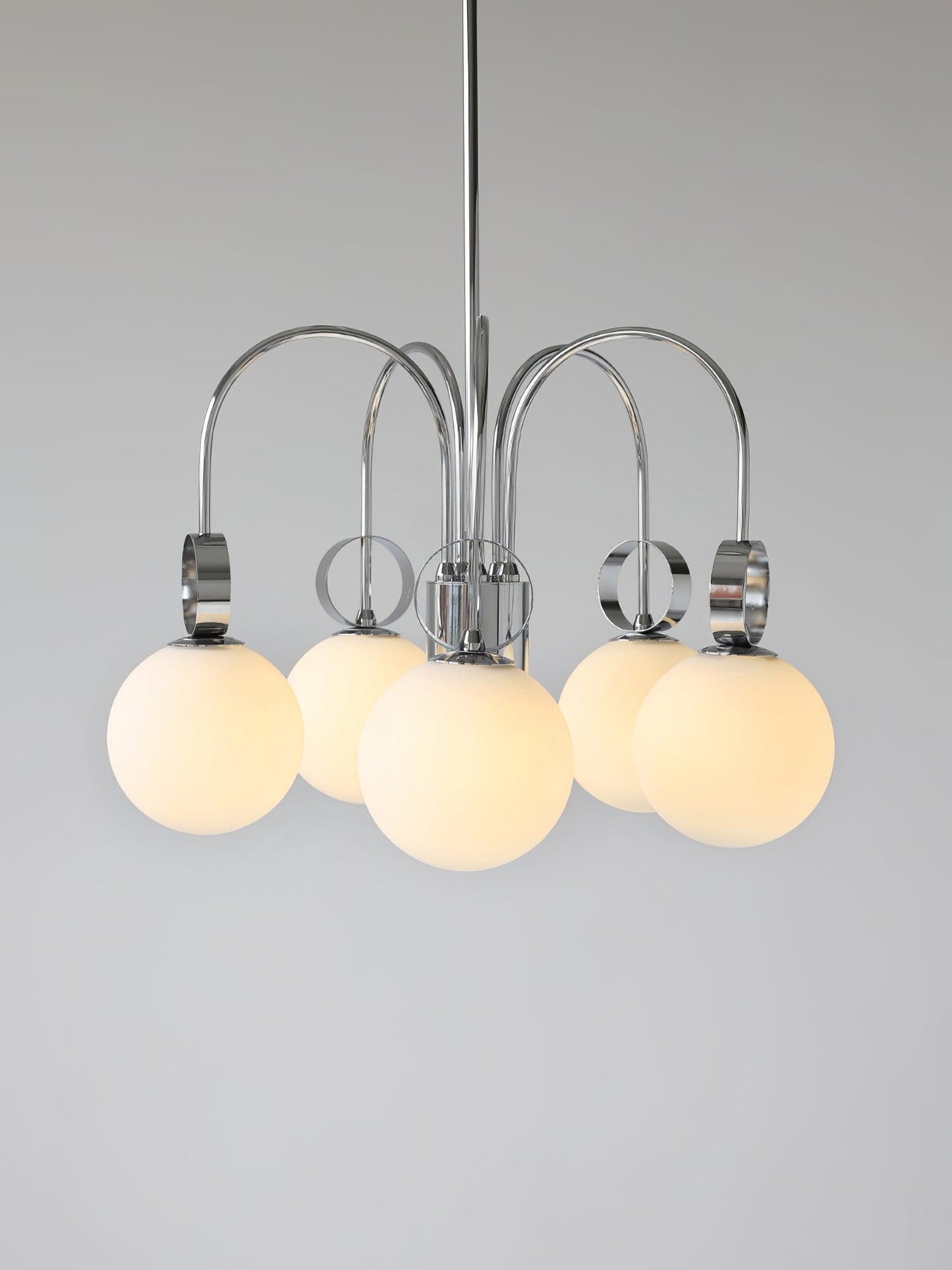 Carisa Collection Modern Chandelier with Adjustable Brightness & Elega