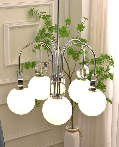 Carisa Collection Modern Chandelier with Adjustable Brightness & Elega