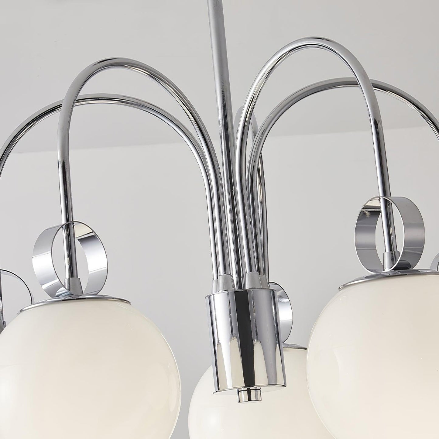 Carisa Collection Modern Chandelier with Adjustable Brightness & Elega