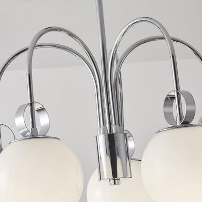 Carisa Collection Modern Chandelier with Adjustable Brightness & Elega