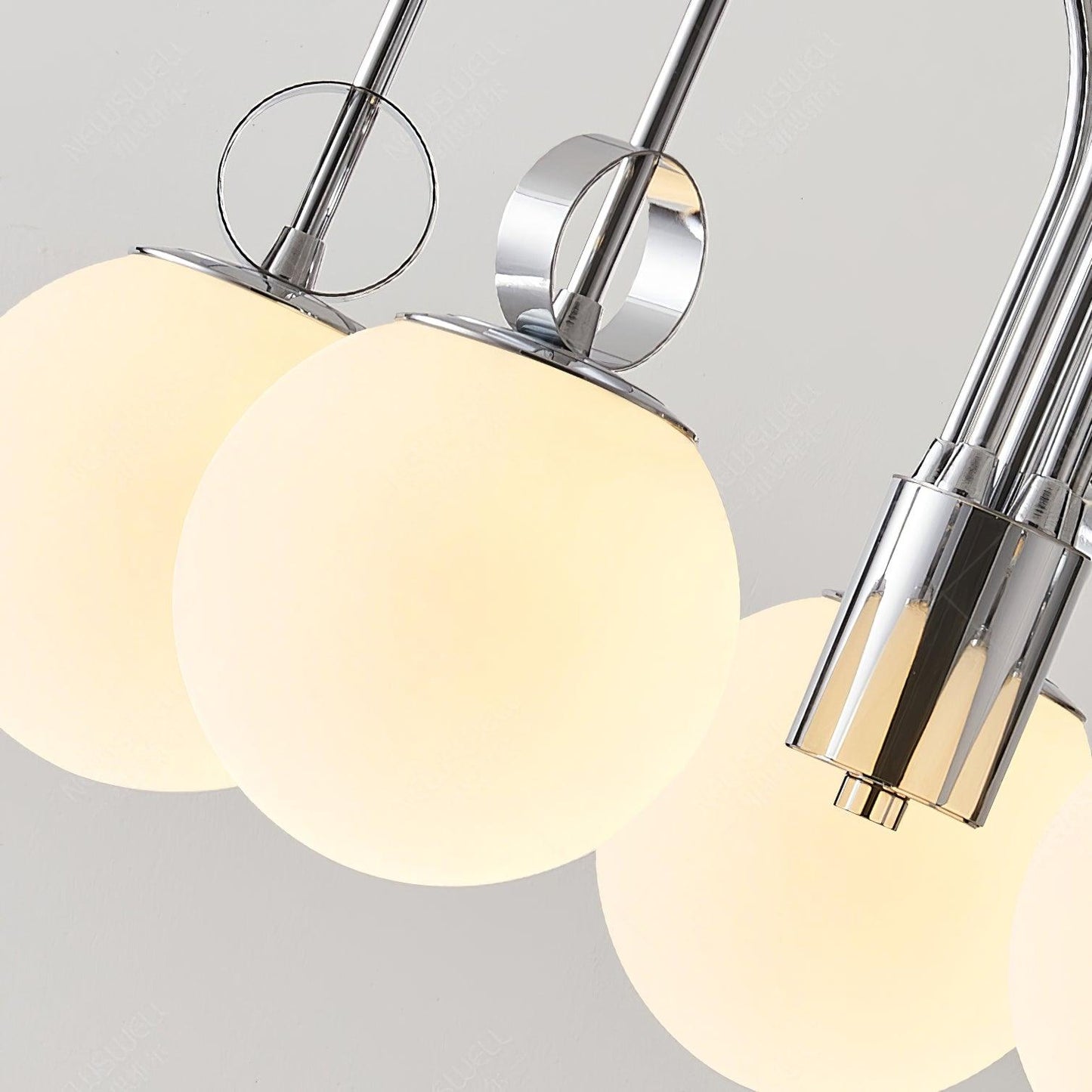 Carisa Collection Modern Chandelier with Adjustable Brightness & Elega